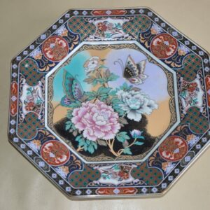 8 Hoekig bord / schaal van Japans porselein