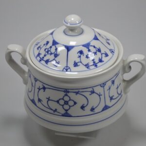 Dekselschaal Blau Saks