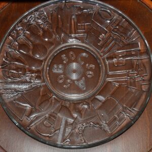 ABC50 persglazen schaal Leerdam