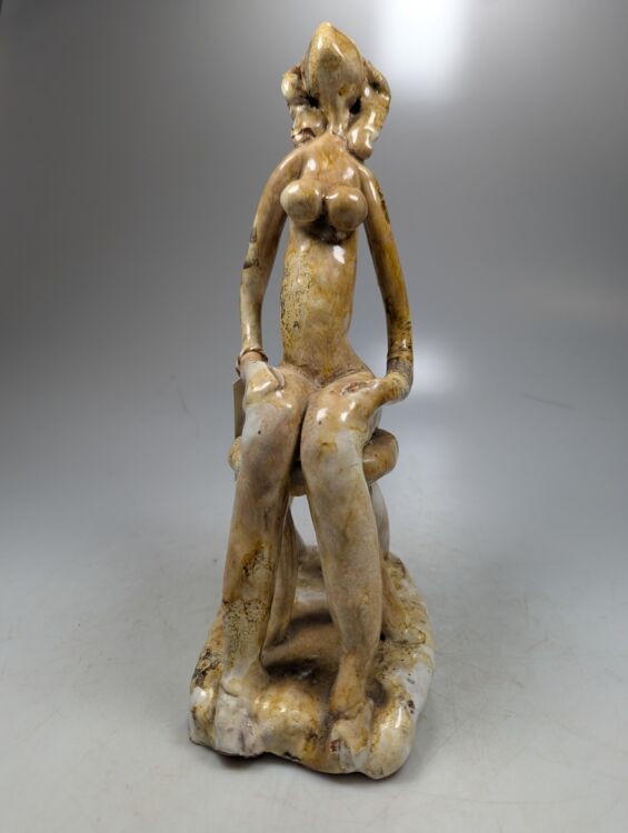 Abstract handgemaakte dame van Keramiek - Afbeelding 3